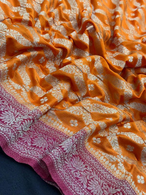 Classic Georgette Drapes for Every Occasion- Da Saffron
