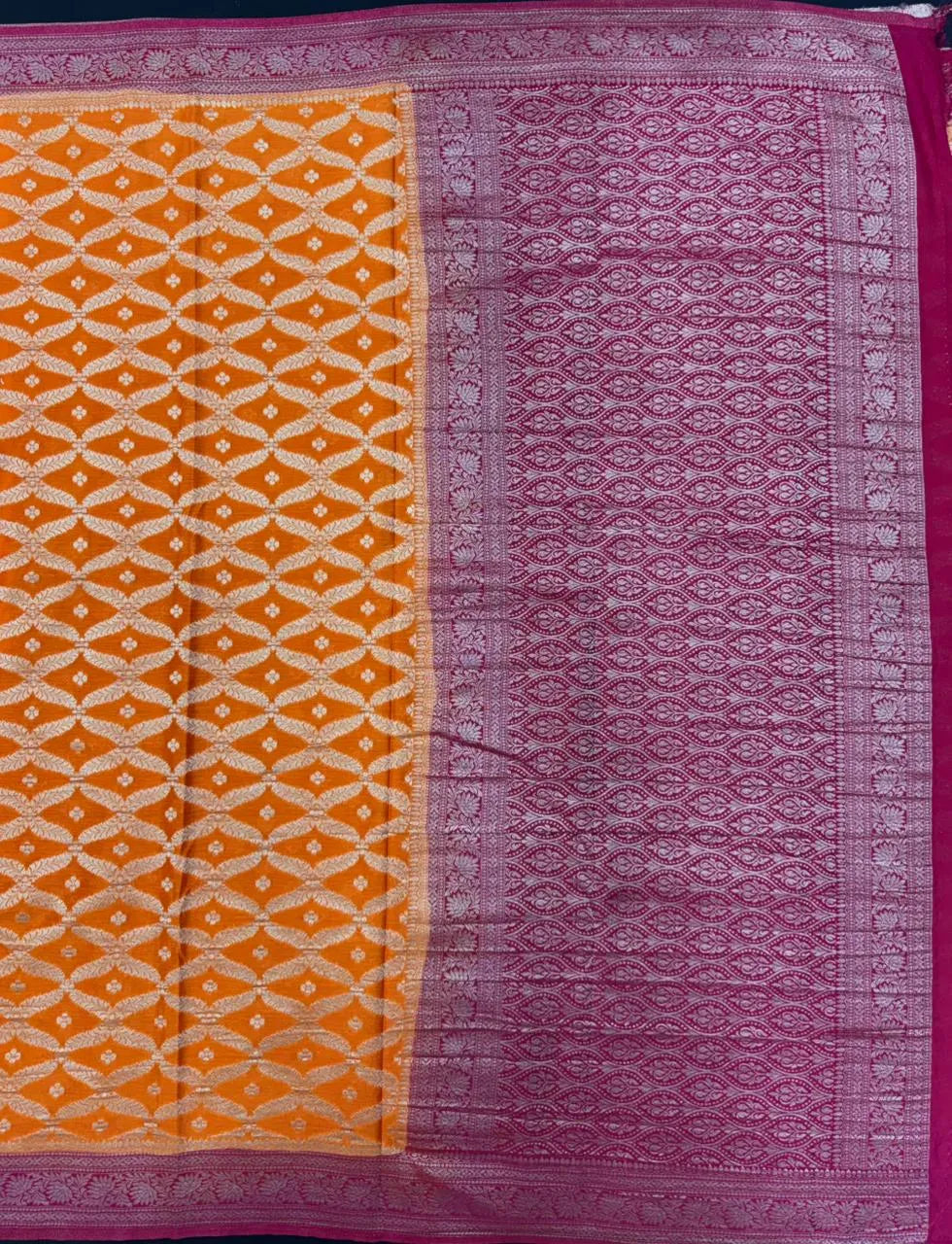 Classic Georgette Drapes for Every Occasion- Da Saffron
