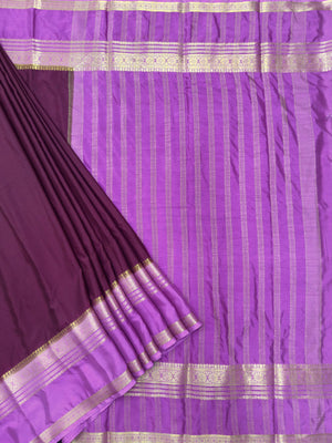 Elegant Semi Mysore Crepe Silk Saree – Perfect for Daily Wear Fashion 