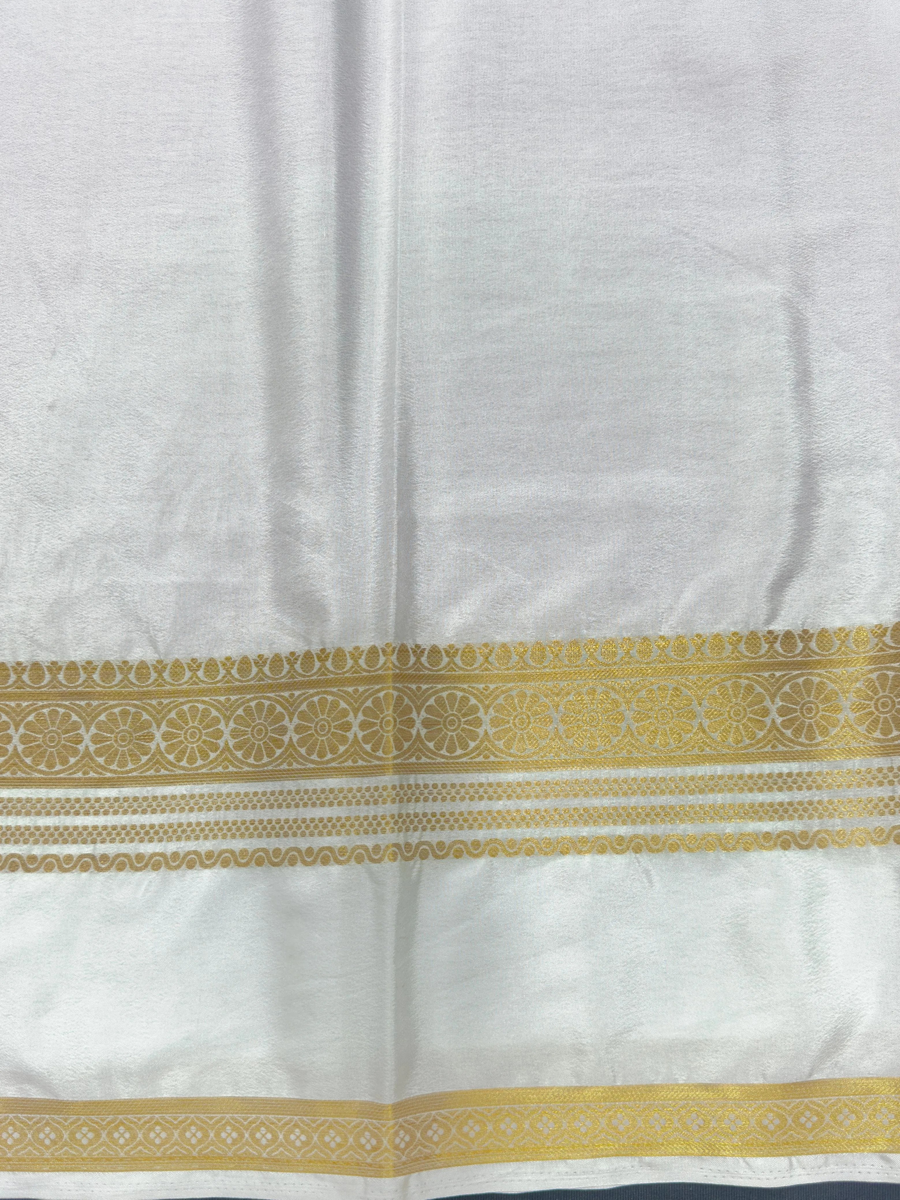 Elegant Semi Mysore Crepe Silk Saree – Perfect for Daily Wear Fashion 