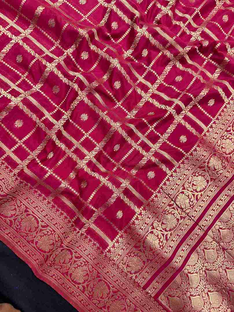 Semi Crepe Silk Saree-Diamond Crepe