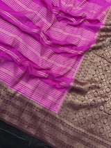 Semi Crepe Silk Saree-Dizzling Crepe Silk