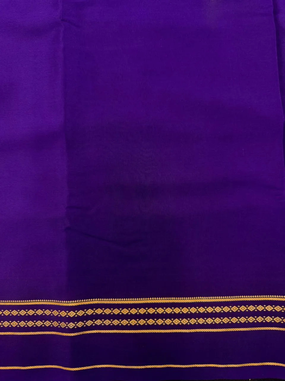 Pure Mysore Crepe Silk Saree