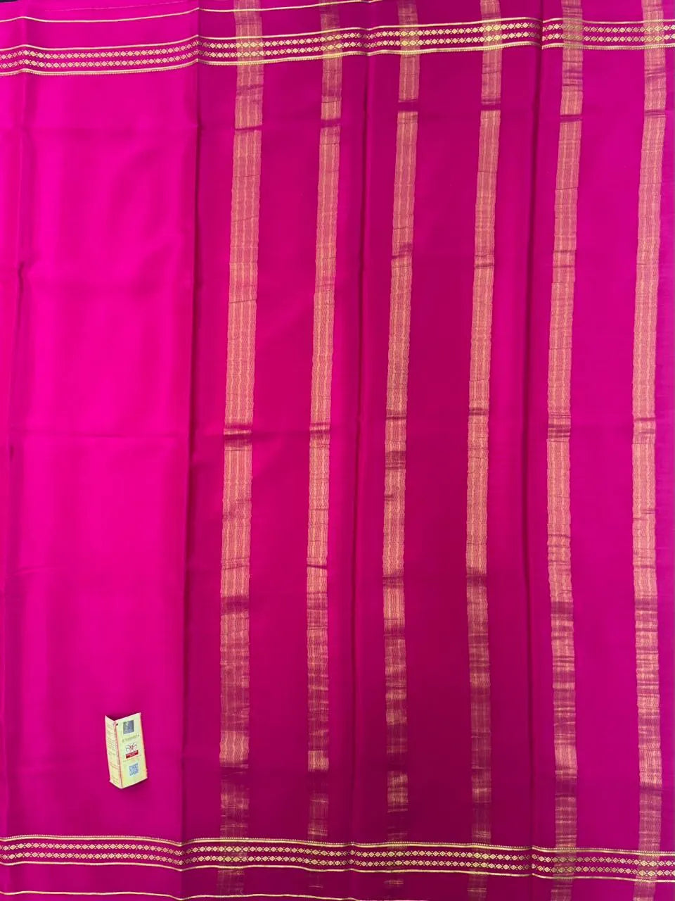 Pure Mysore Crepe Silk Saree