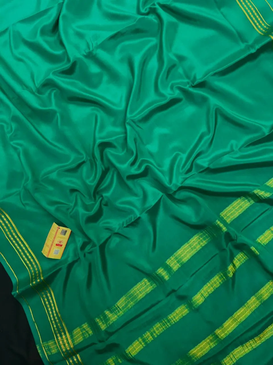 Pure Mysore Crepe Silk Saree