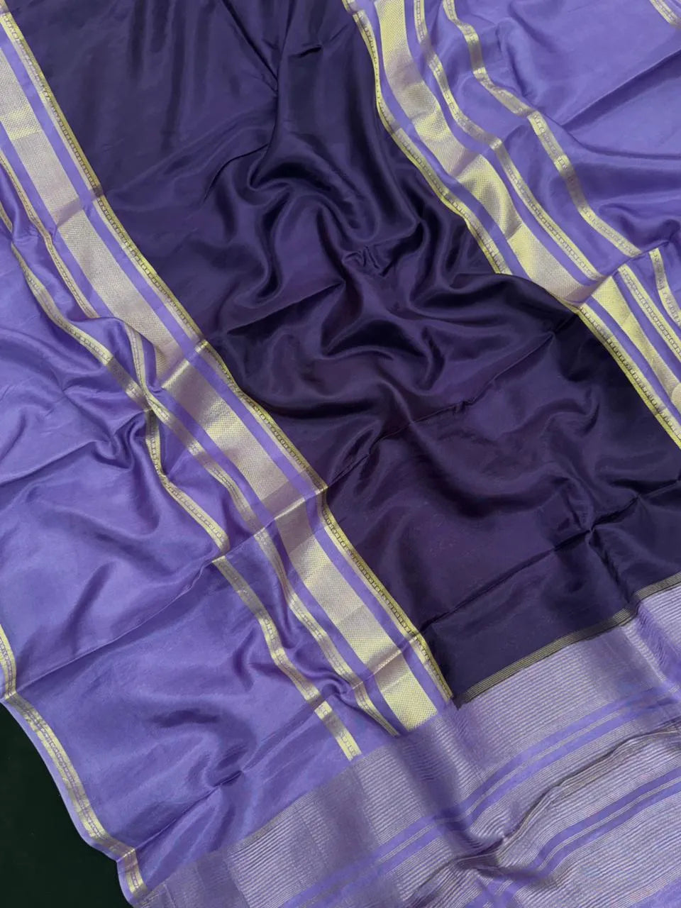 Designer Crape Silk Saree for Festive Wear-Drape Eclusive Siik