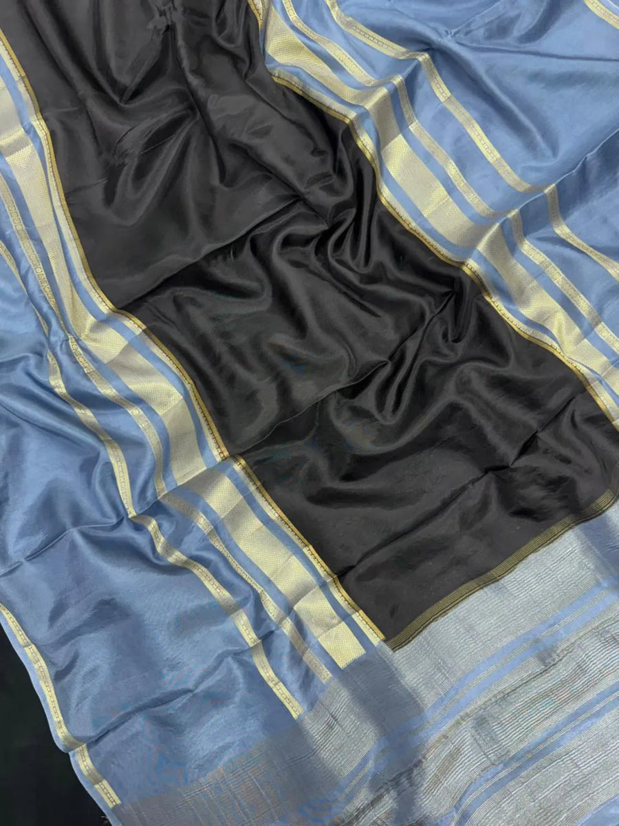 Designer Crape Silk Saree for Festive Wear-Drape Eclusive Siik