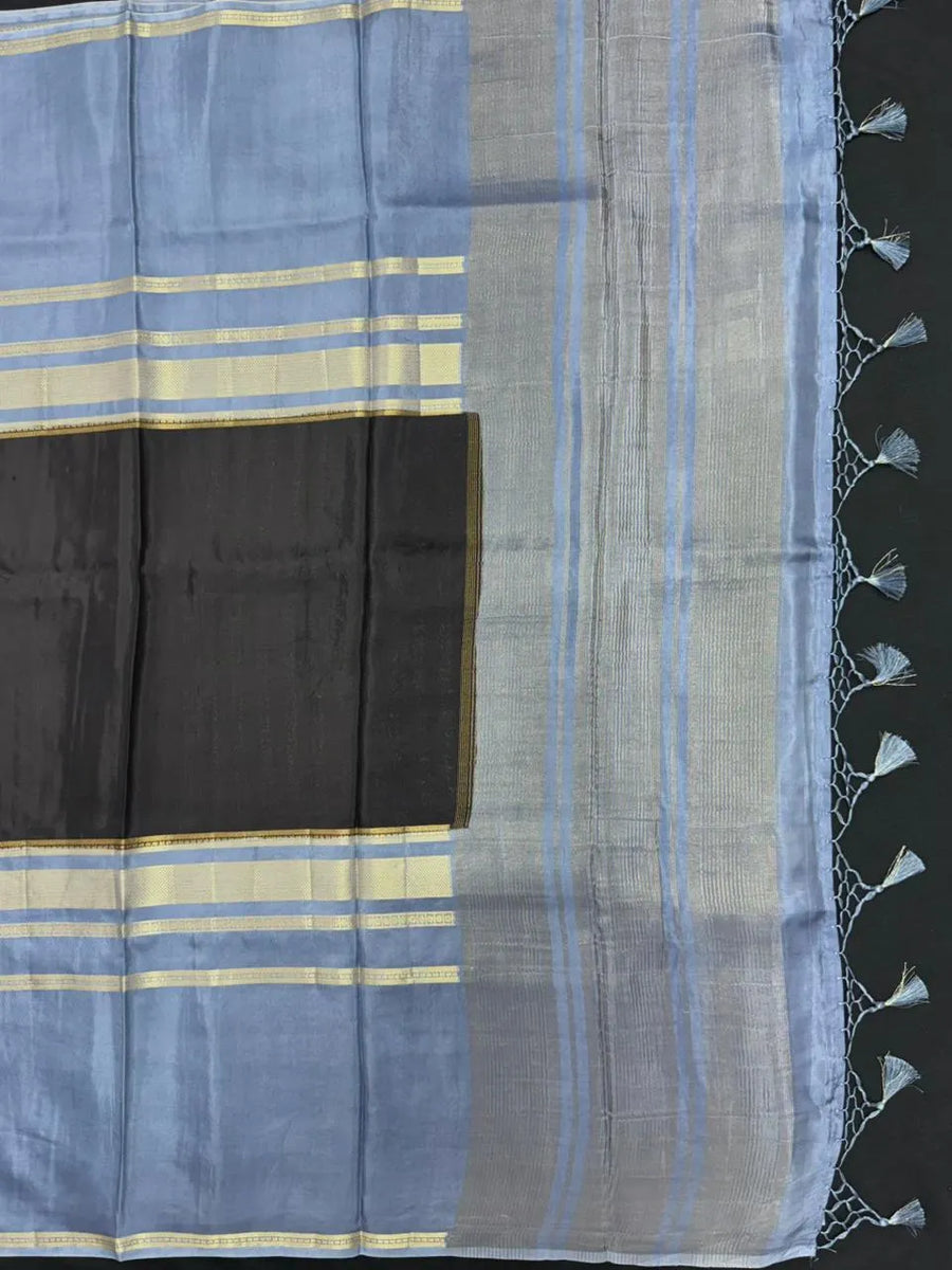Designer Crape Silk Saree for Festive Wear-Drape Eclusive Siik