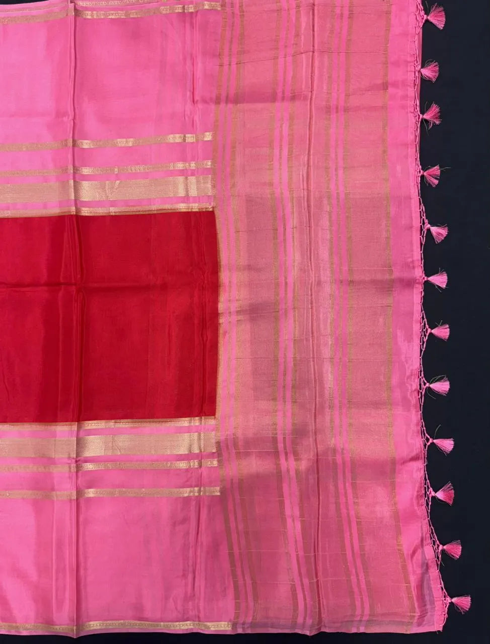Designer Crape Silk Saree for Festive Wear-Drape Eclusive Siik