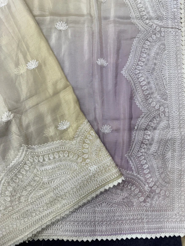 Chikankari Saree