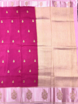 Raw Mango Silk Saree-Dupion Mango