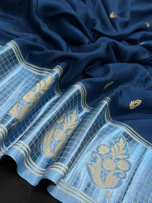 Raw Mango Silk Saree-Dupion Mango