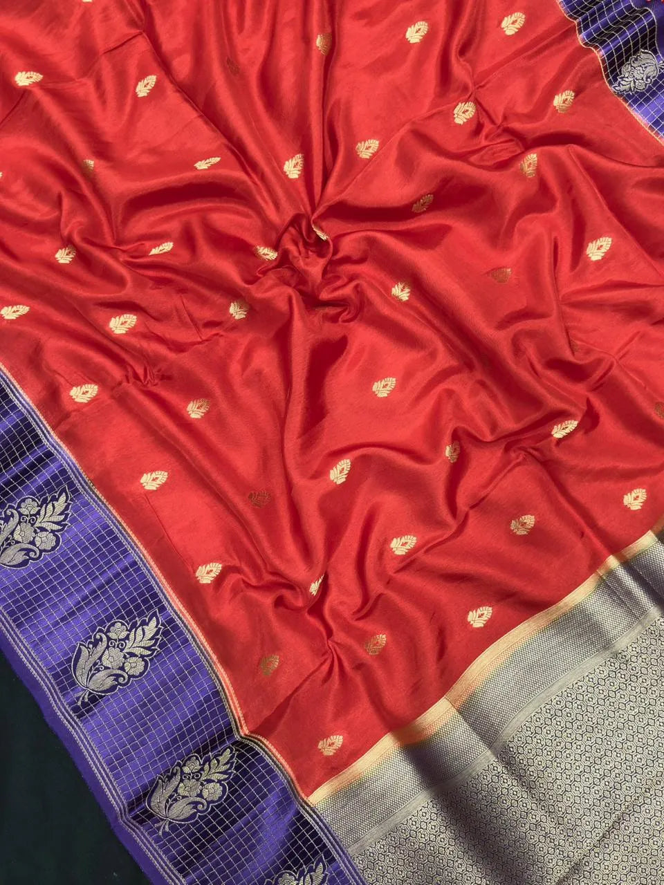 Raw Mango Silk Saree-Dupion Mango
