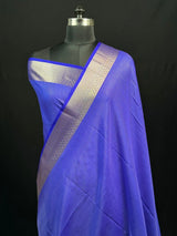 Latest Collection Semi Crepe Silk Saree with Classic Checks