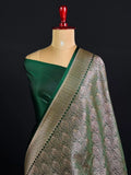 Elegant Semi Katan Silk Saree with Rich Woven Border