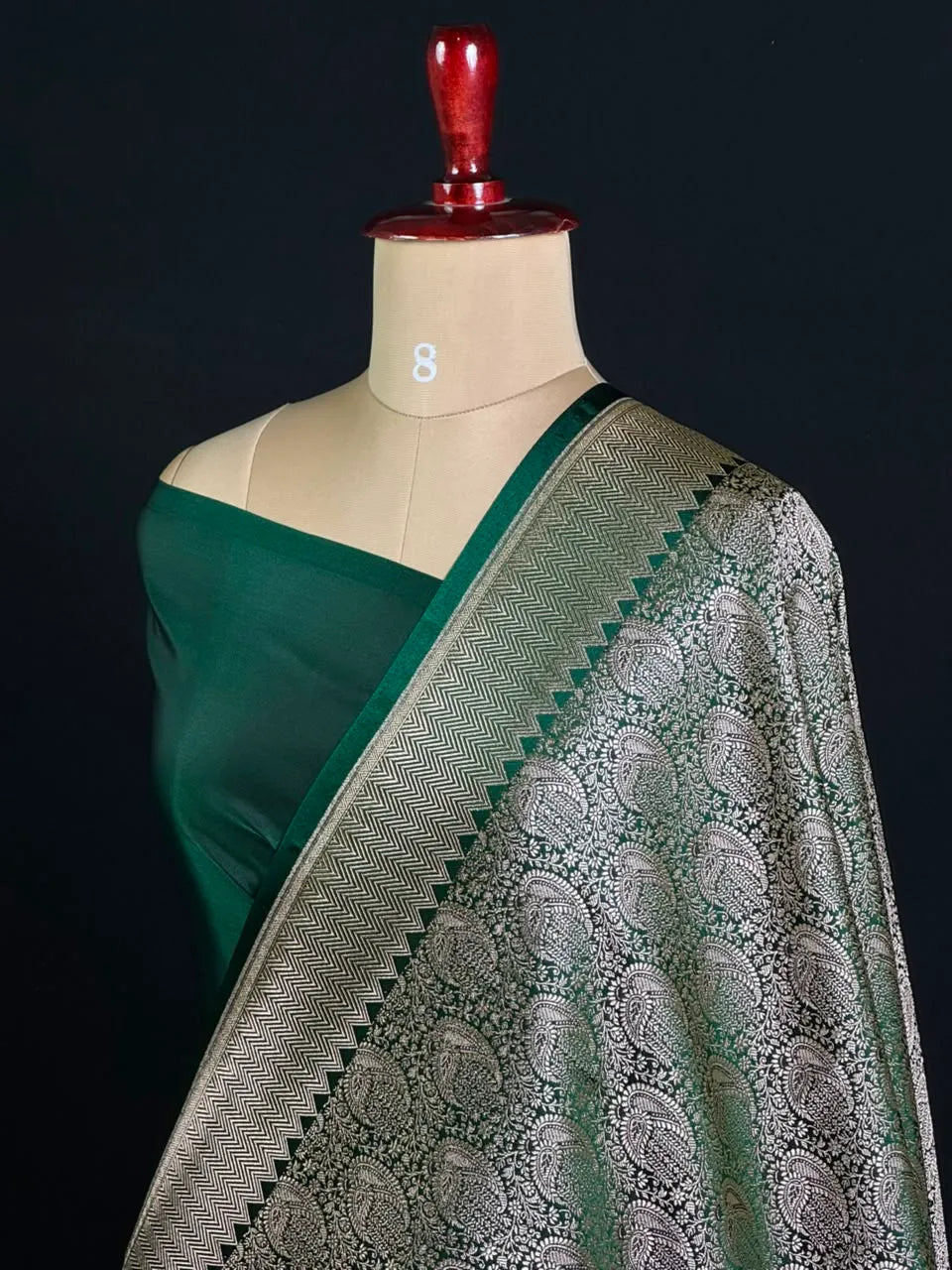 Elegant Semi Katan Silk Saree with Rich Woven Border