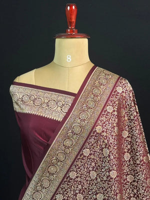 Wedding Special Semi Katan Silk Saree