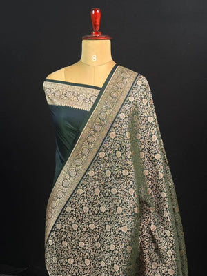 Wedding Special Semi Katan Silk Saree