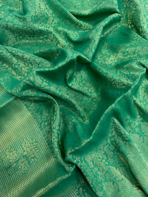  Semi Binny Crepe Silk Saree for Modern Women 