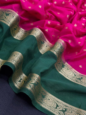 Semi Silk Saree for Women – Falak