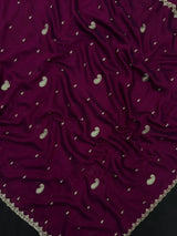 Stylish Raw Silk Blend Saree – Perfect for Festive Occasions (Finedine)