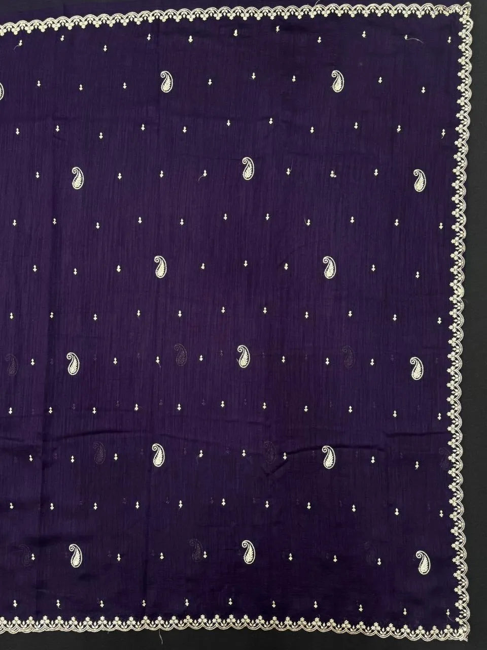 Stylish Raw Silk Blend Saree – Perfect for Festive Occasions (Finedine)