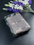 Gajji Silk Saree with Zari Border