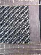 Gajji Silk Saree with Zari Border