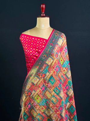 Semi Silk Saree – Versatile Beauty with Classic Appeal