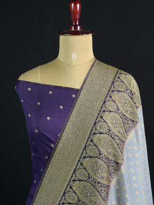 Royal Charm Chiffon Georgette Saree (Mango Border)