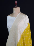 Royal Charm Chiffon Georgette Saree (Mango Border)