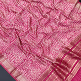 Gulab Sico Malai Cotton Silk Saree