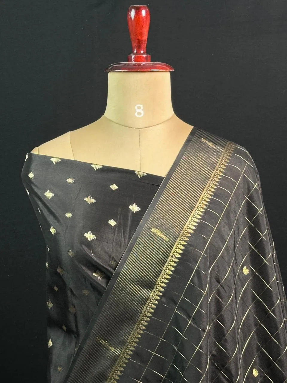 Festive Special Semi Mysuri Silk Chex Saree Collection