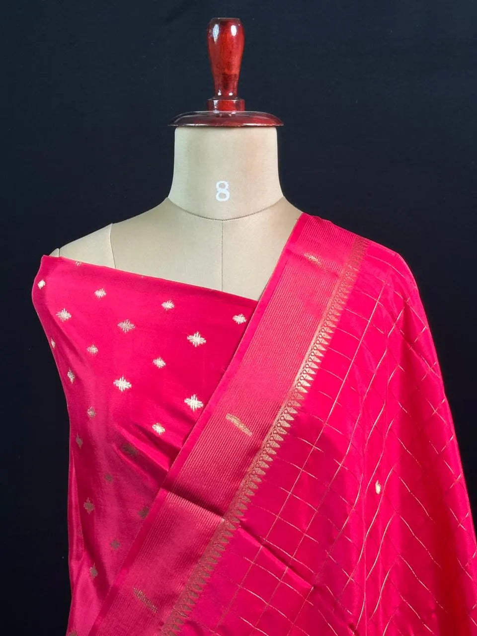 Festive Special Semi Mysuri Silk Chex Saree Collection