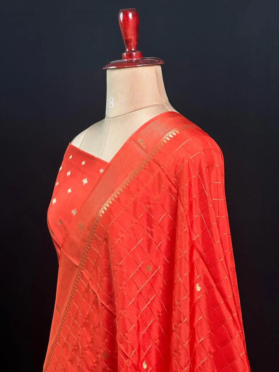 Festive Special Semi Mysuri Silk Chex Saree Collection