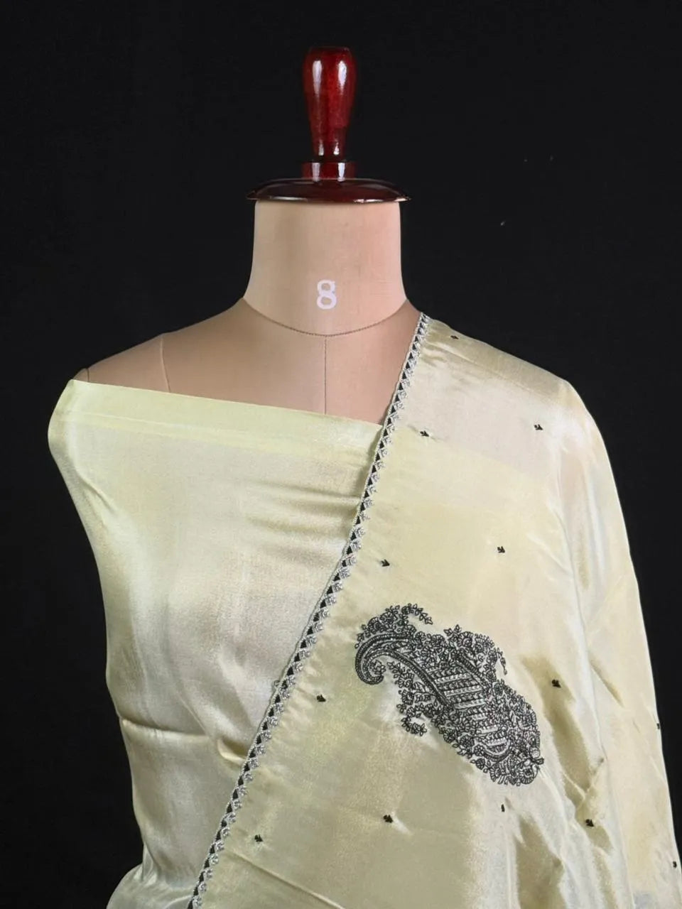 Elegant Heera Tussar Silk Saree with Embroidery Weaving