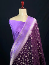 Radiant HP Pink Pure Viscose Traditional Saree
