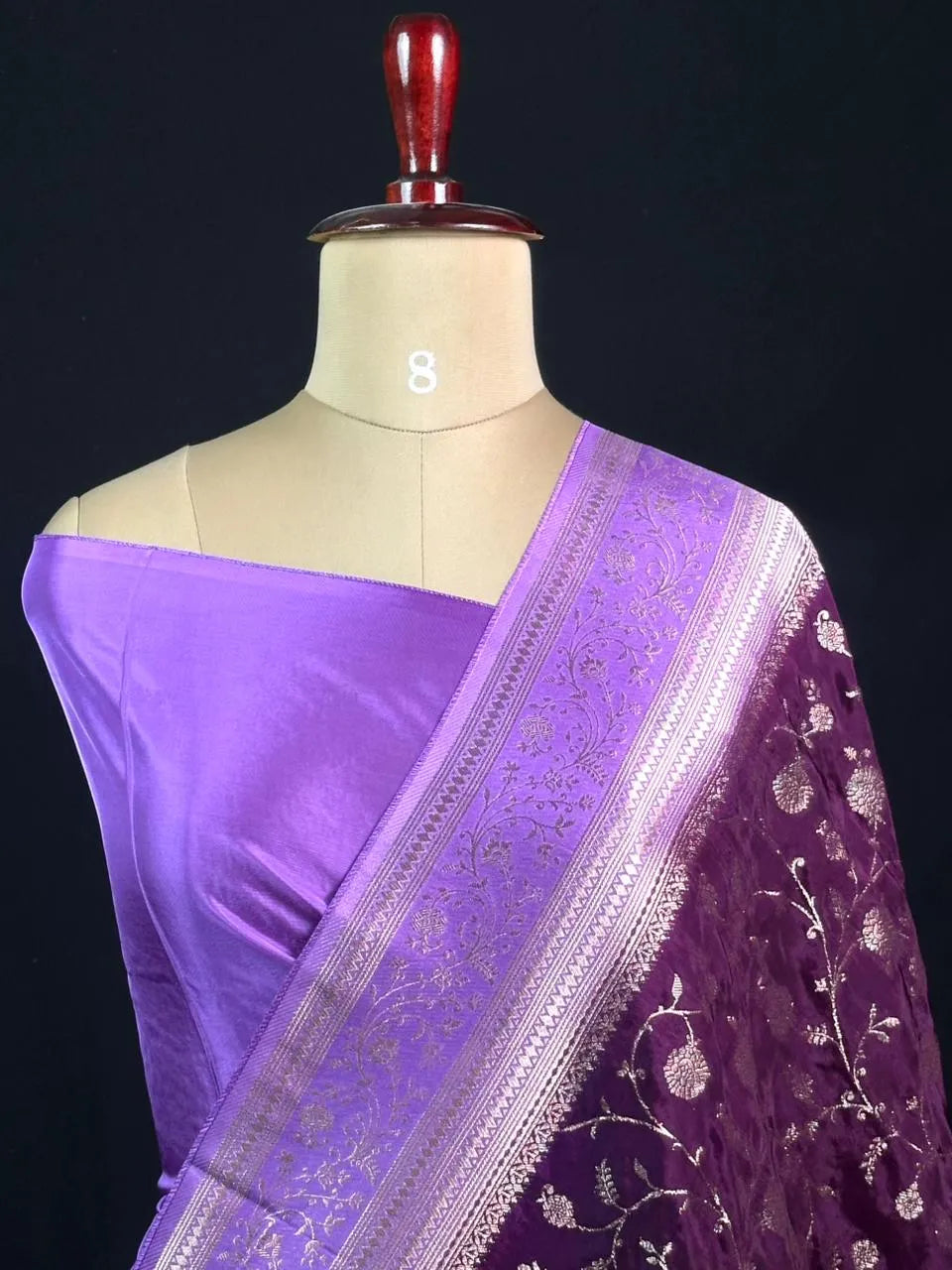 Radiant HP Pink Pure Viscose Traditional Saree