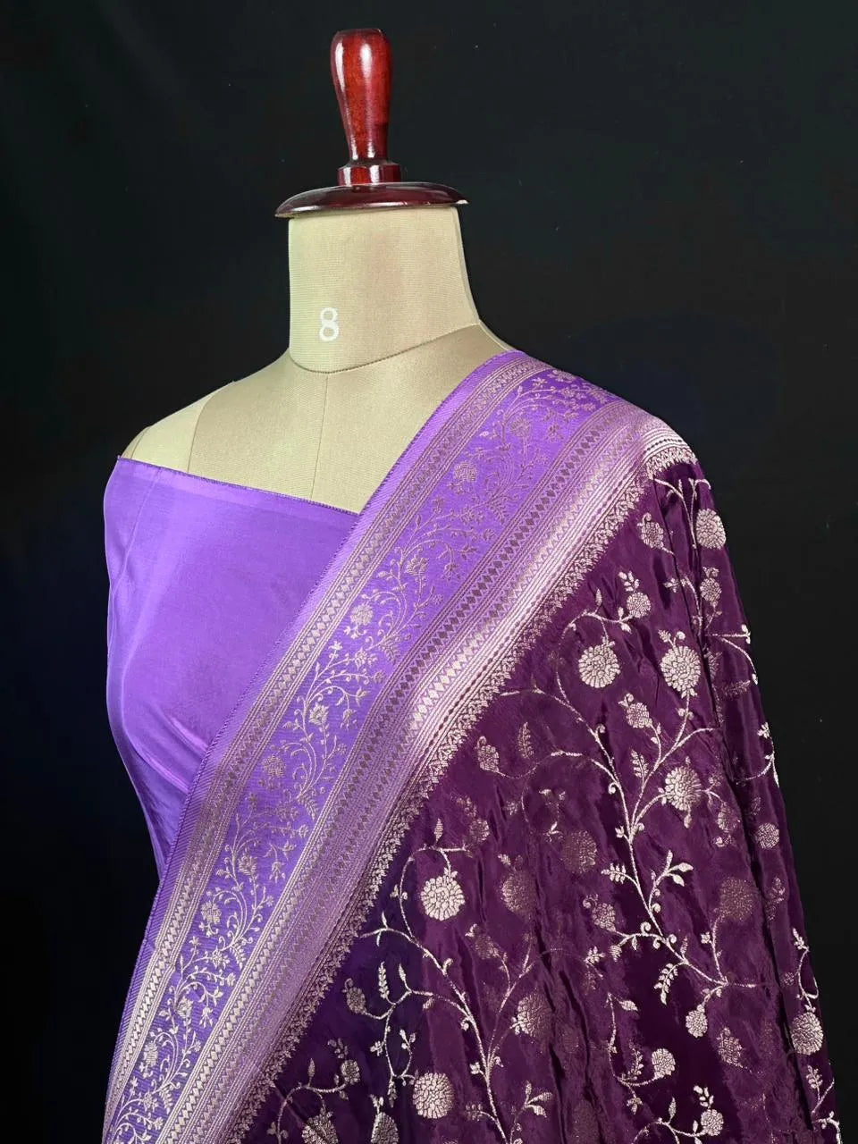 Radiant HP Pink Pure Viscose Traditional Saree