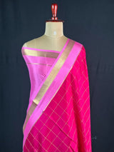 Hema Chex Mysore Silk Saree