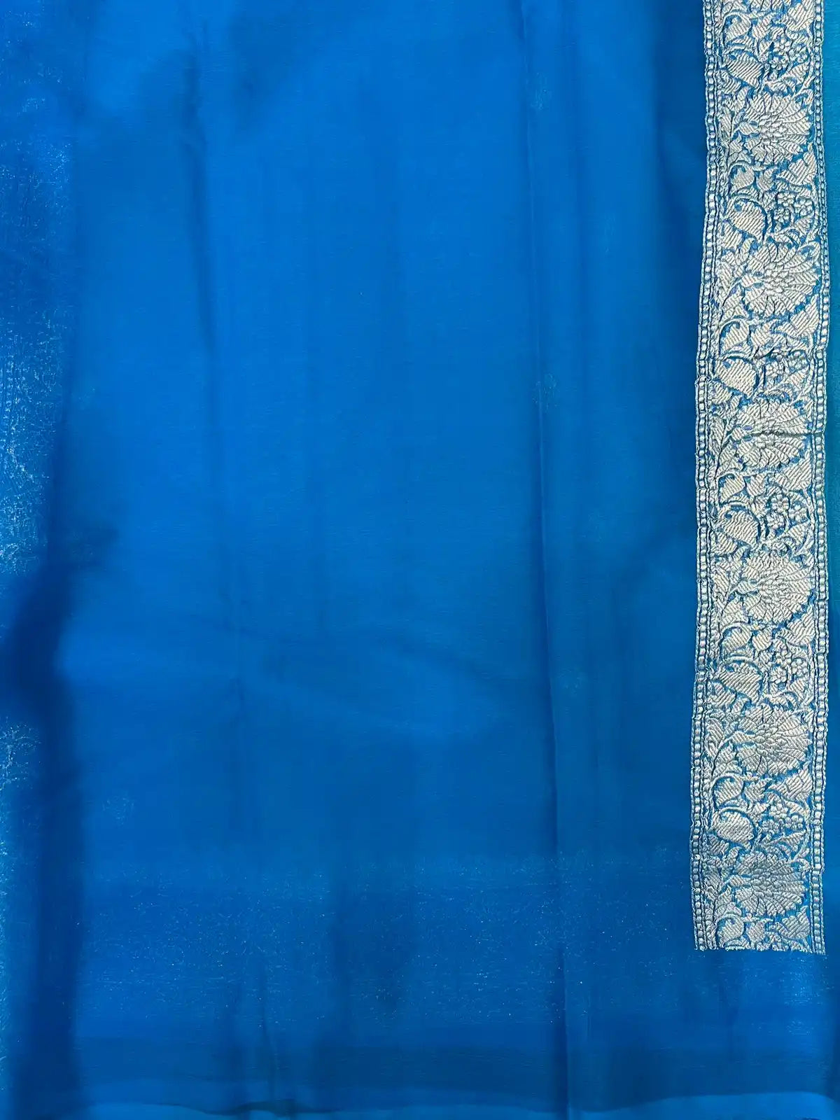Banarasi Pure Khaddi Chiffon Saree