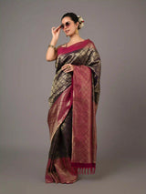 Pure Kanchi Jhalak Silk Saree