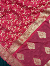 Semi Georgette Silk Saree