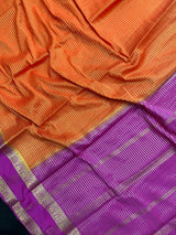 Semi Mysore Crepe Silk Saree