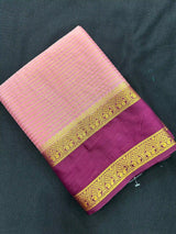 Semi Mysore Crepe Silk Saree