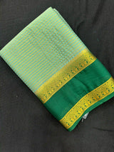 Semi Mysore Crepe Silk Saree