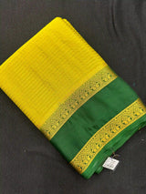 Semi Mysore Crepe Silk Saree