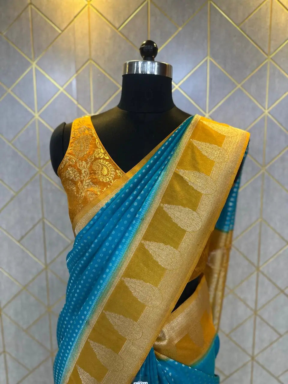 Banarasi Semi Khaddi Georgette-Cairo RZ