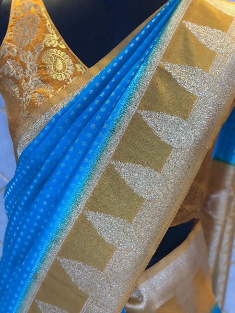 Banarasi Semi Khaddi Georgette-Cairo RZ