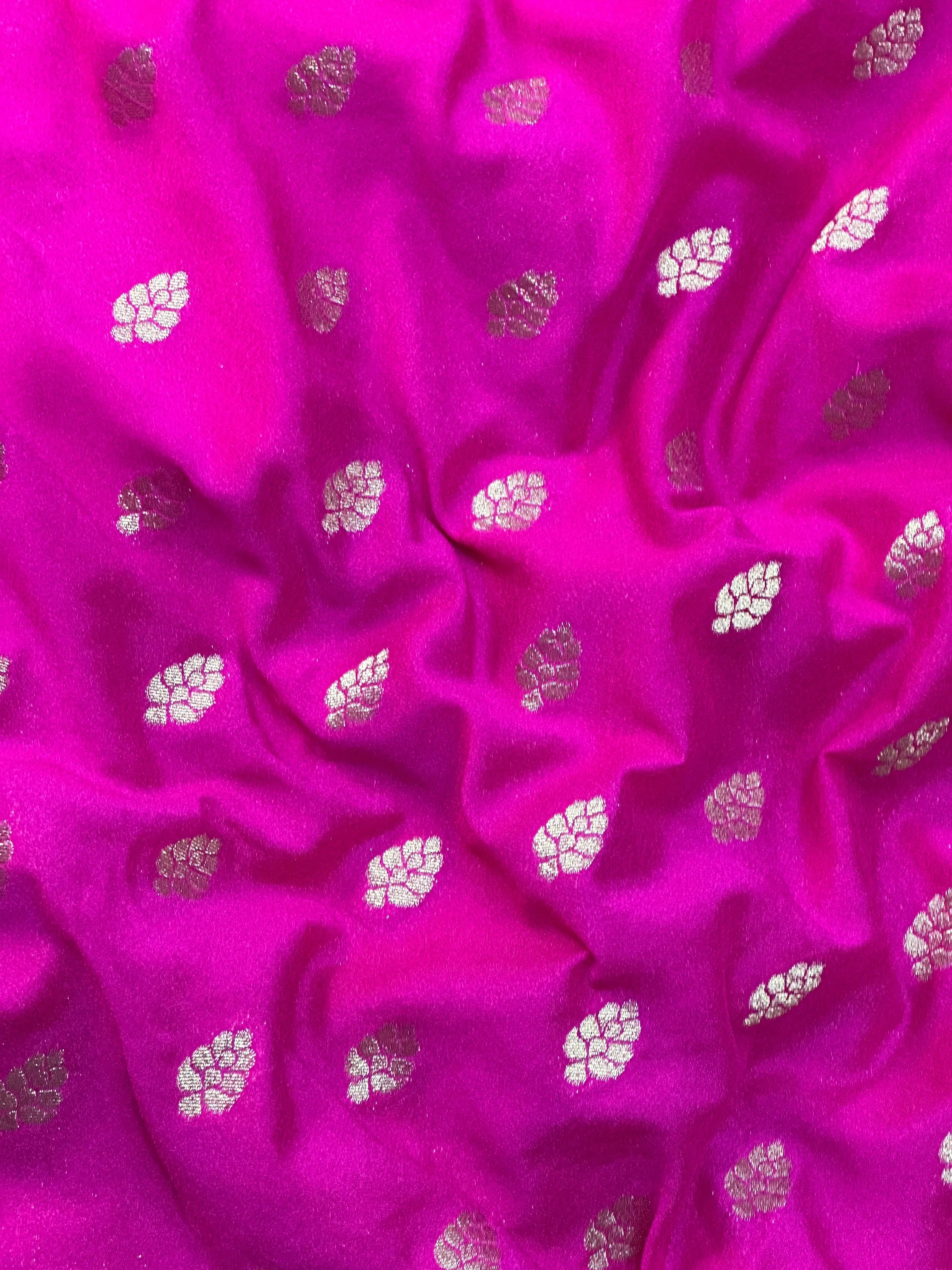 Banarasi Semi Khaddi Chiffon Saree